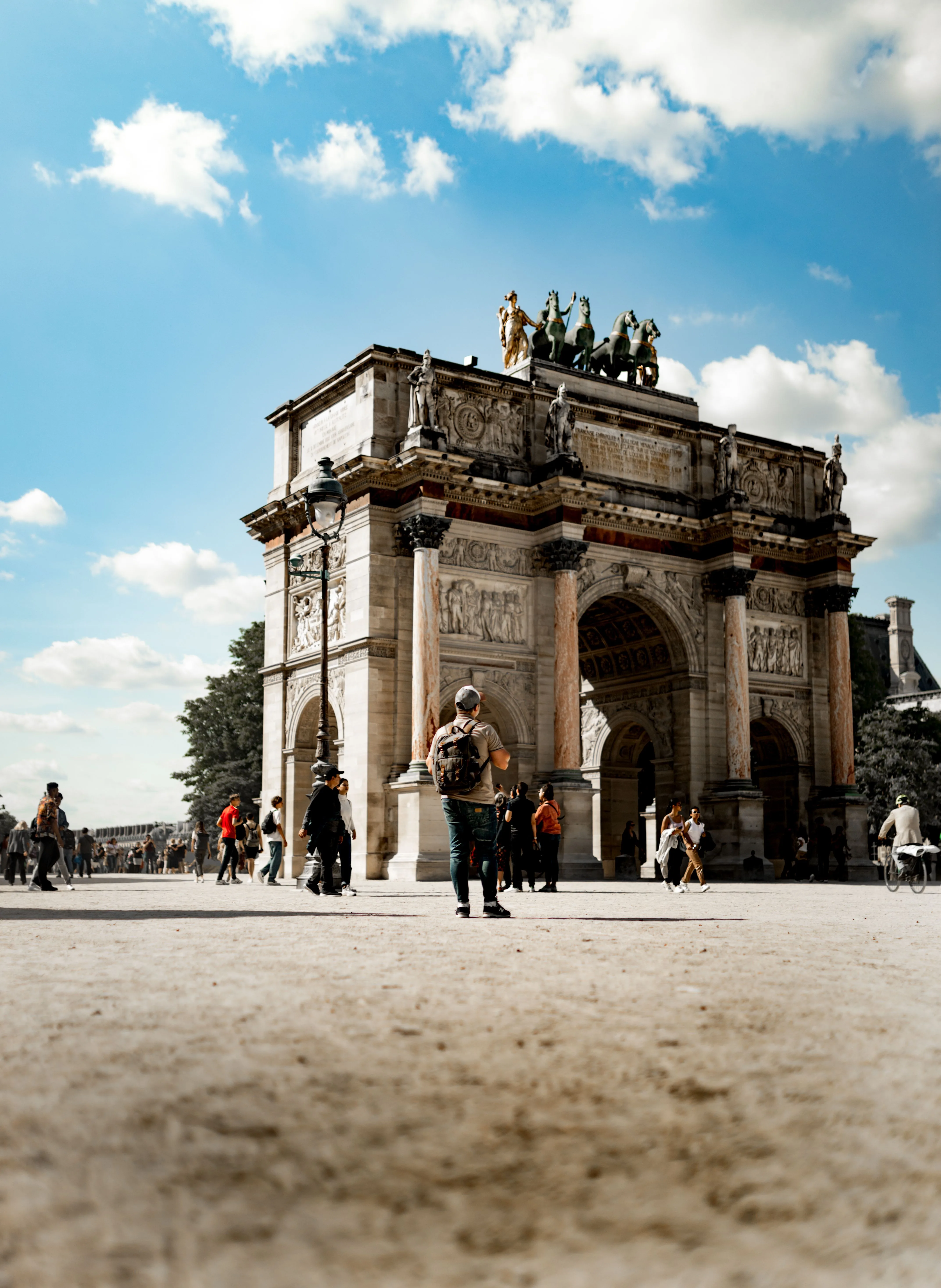 Landmark destination for a holiday package enquiry